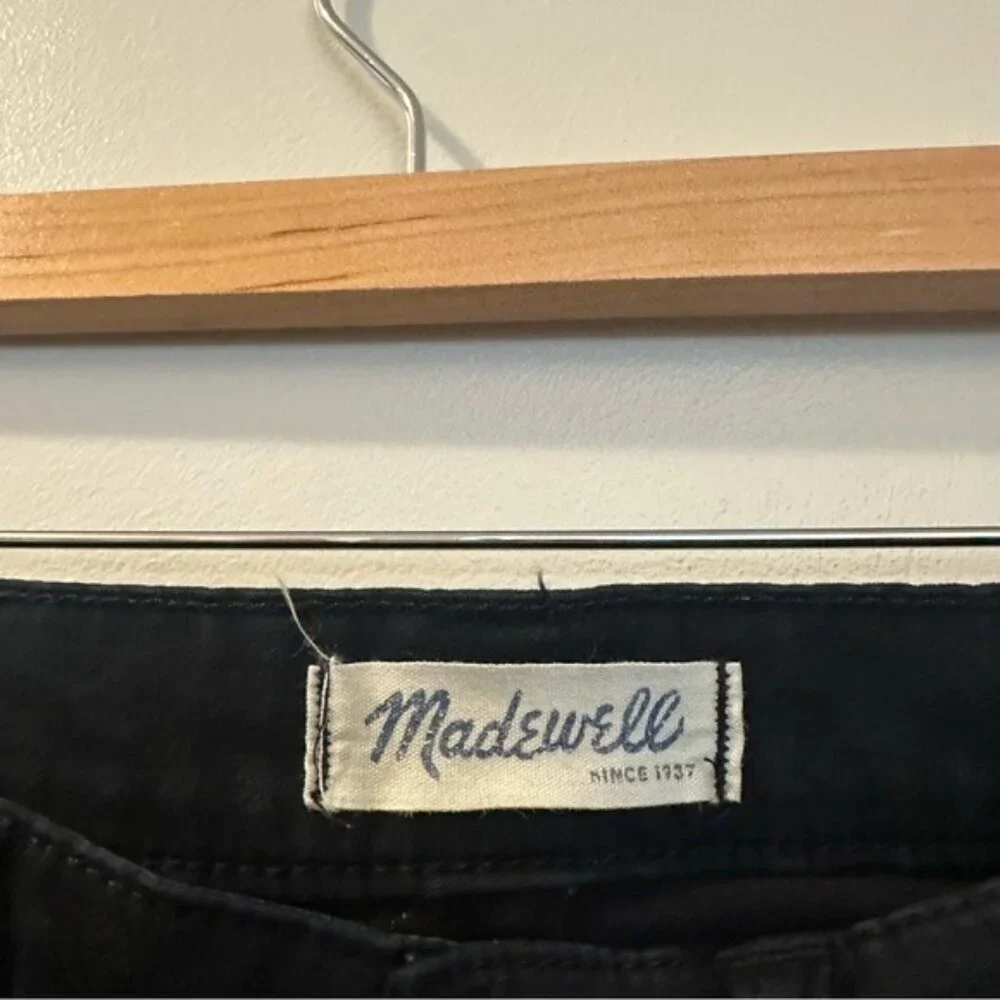 Madewell black skinny